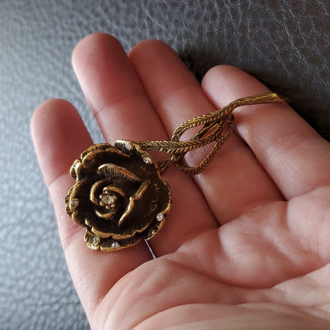 Vtg Goldette Brooch